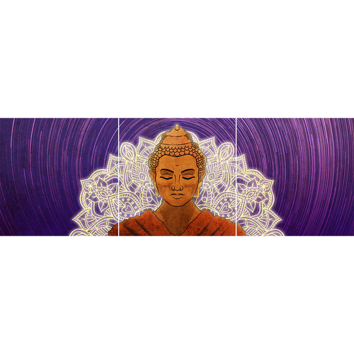 Star illustration with the title 'buddha'