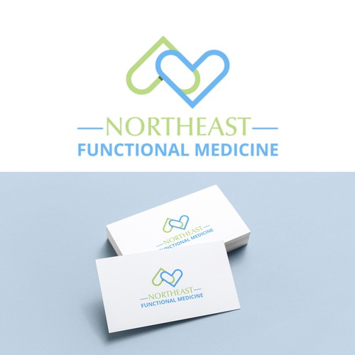 Pastel blue logo with the title 'Northeast Functional Medicine'