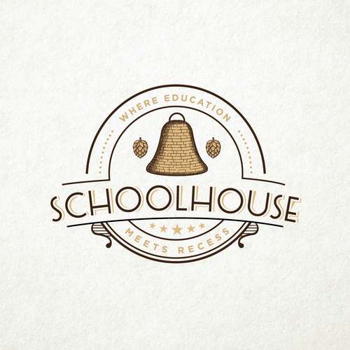 Bell design with the title 'logo for brewery'