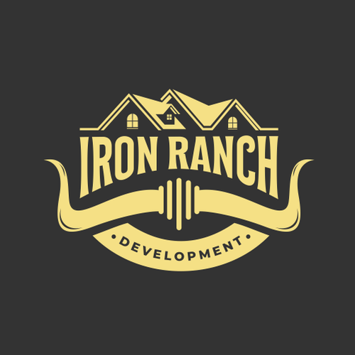 Iron design with the title 'Commercial Real Estate Development Company - IRON RANCH DEVELOPMENT'