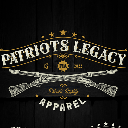 Apparel brand with the title 'Patriors Legacy Apparel'