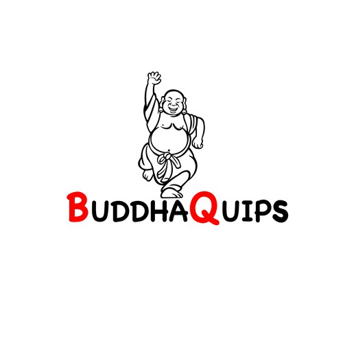Dance logo with the title 'Buddha Quips'