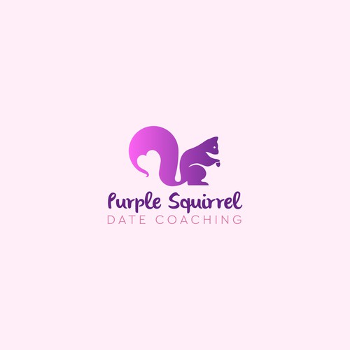 Squirrel logo with the title 'Purple Squirrel '
