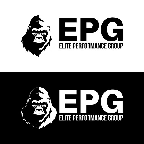 Gorilla design with the title 'EP GROUP'