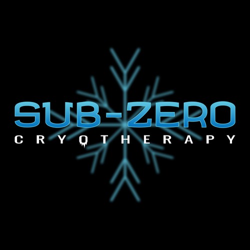 Cryotherapy logo with the title 'Sub-Zero Cryotherapy Logo'