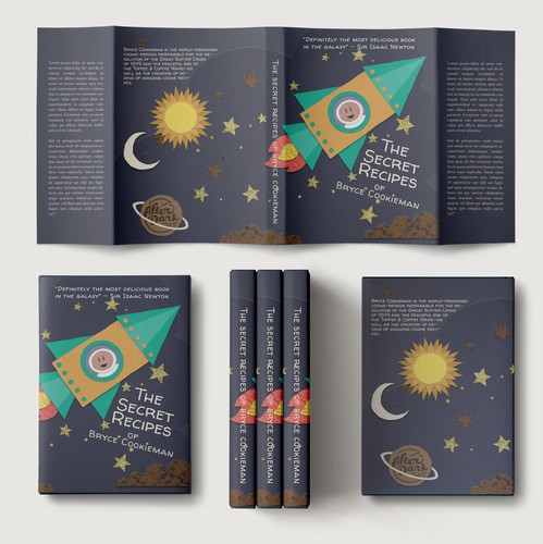 Illustrated design with the title 'Book Cover'