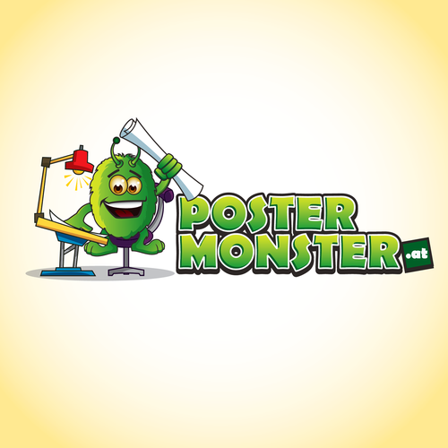 Publishing logo with the title 'Poster Monster'