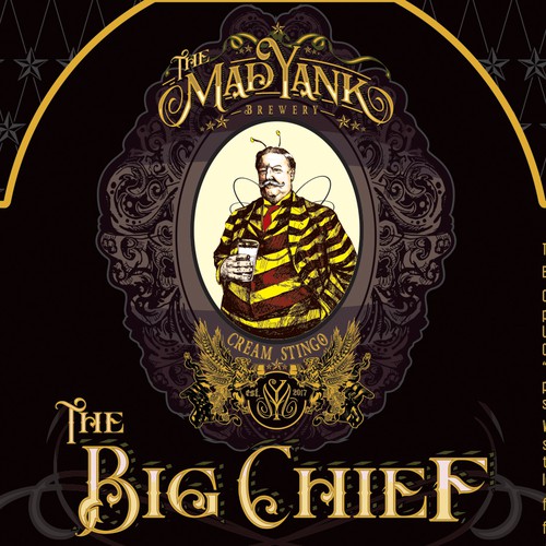 Boss design with the title 'The Big Chief'