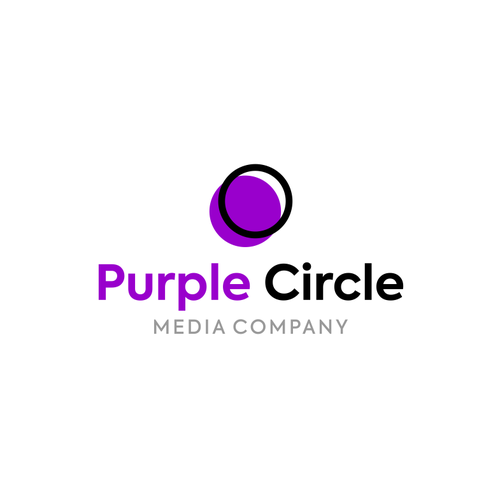 Printing logo with the title 'Circle logo concept'