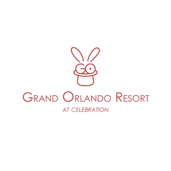 Kiss logo with the title 'GO. Grand Orlando Resort Logo'