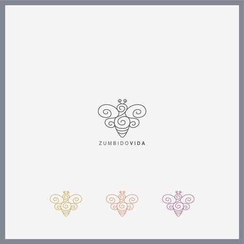 Spiral logo with the title 'ZUMBIDOVIDA'