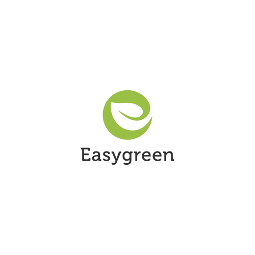 Tree logo with the title 'Combination logo design for Easygreen'