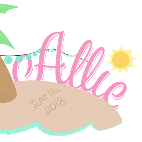 Bat and bar mitzvah logo with the title 'Bat Mitzvah Logo'