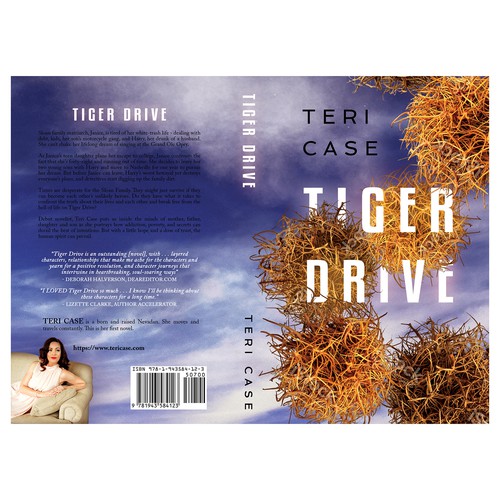 Drama book cover with the title 'Book cover for "Tiger Drive"'