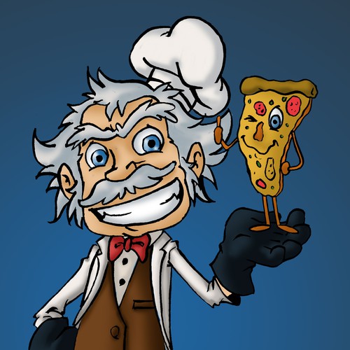 Ink artwork with the title 'Crazy teacher. . .'