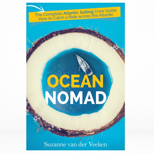 Travel book cover with the title 'OCEAN MONAD'