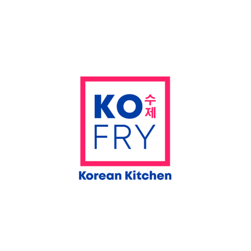 Korea logo with the title 'Logo for Korean Fried Chicken'