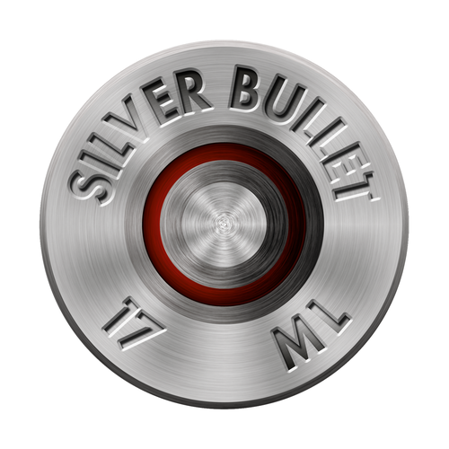 Bullet design with the title 'Silver Bullet'