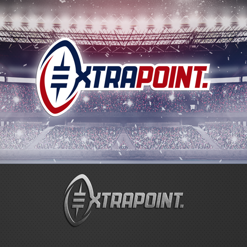American football logo with the title 'Extra Point'