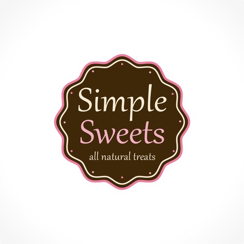 Sweet treat logo with the title 'Simple Sweets'