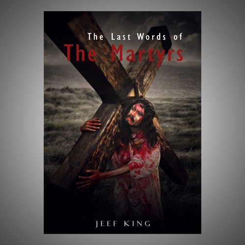 Photography book cover with the title 'The Martyrs'