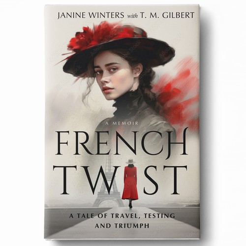 Memoir book cover with the title 'Fiction'