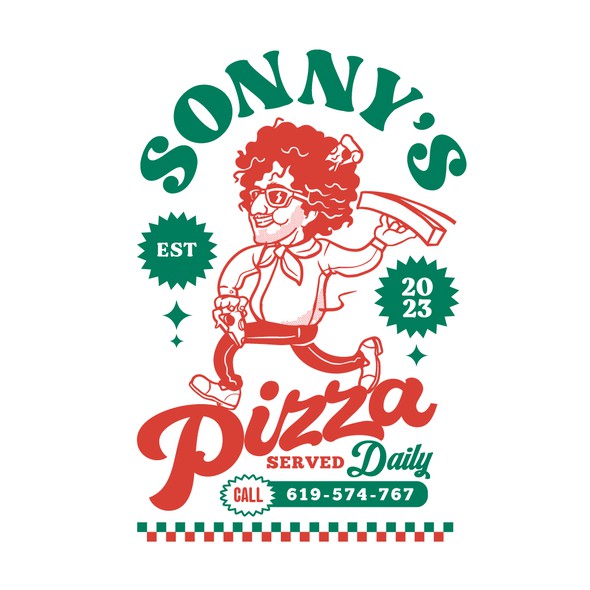 Food t-shirt with the title 'Sonny’s '