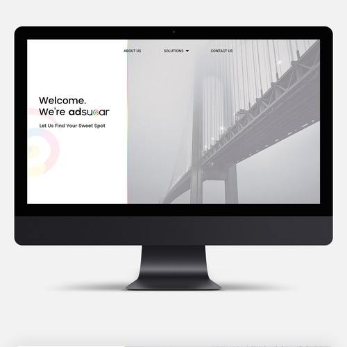 Internet website with the title 'Adsugar'