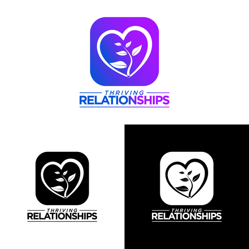 Webinar design with the title 'Thriving Relationships '