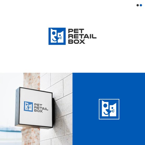 B2B design with the title 'Pet Retail Box'