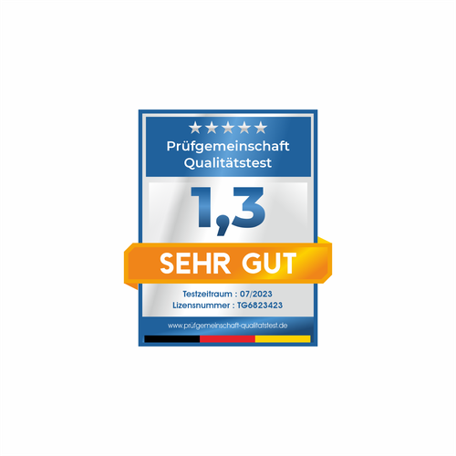 Seal design with the title 'test seal for company'