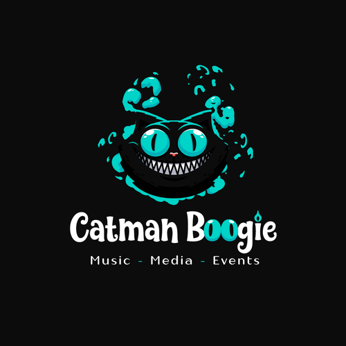 Brand logo with the title 'Catman Boogie'