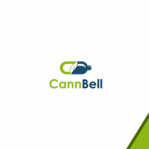 Bell logo with the title 'CannBell'