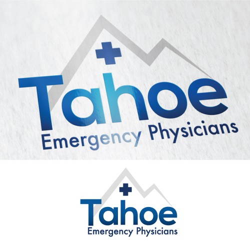 Hospital logo with the title 'Create a logo for Lake Tahoe Emergency Physicians'