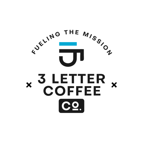 Modern vintage logo with the title 'Modern logo concept for coffee company'