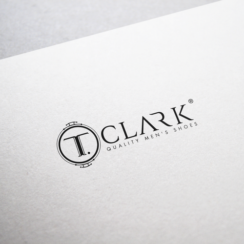 Men's fashion design with the title 'T. Clark'