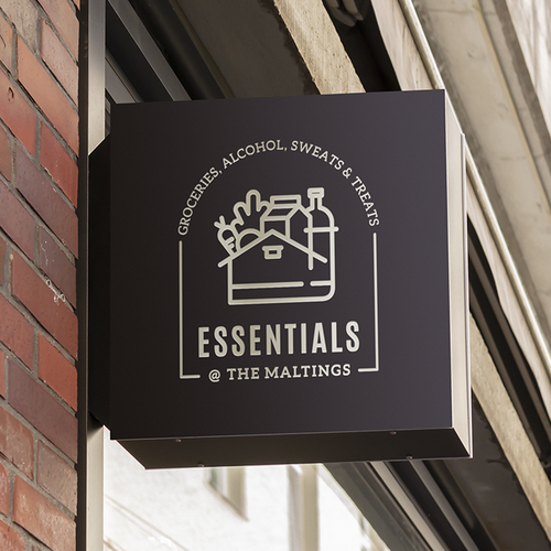 Grocery logo with the title 'Logo Design for Retail, Grocery, Convenience Store'