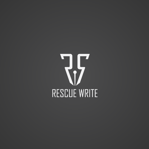 Blogger design with the title 'R RR RS Pen Logo'