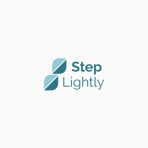 Stair design with the title 'Step Lightly '