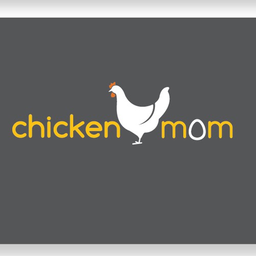 Design a logo for the chicken mom website.