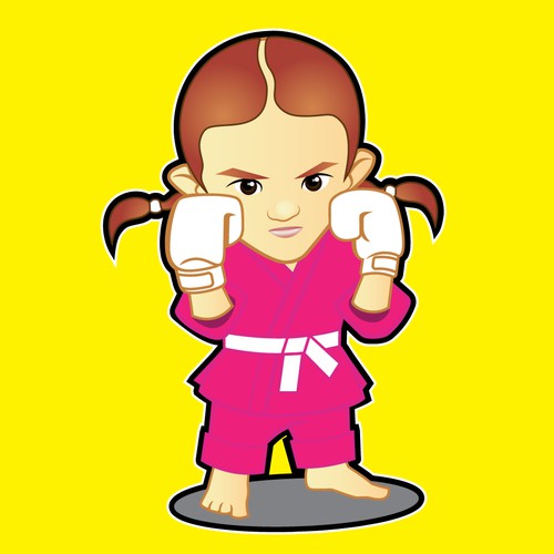 Street art logo with the title 'Lola "The Warrior Princess"'