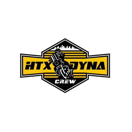Horse riding logo with the title 'htx'