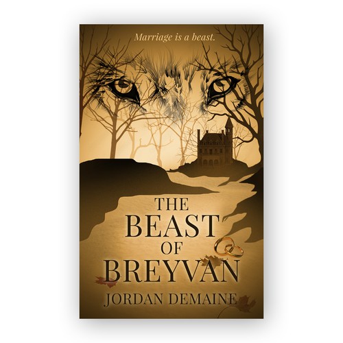 LGBT+ book cover with the title 'Book Cover Design for a Paranormal Fantasy Romance'