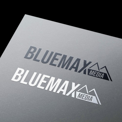 Videography logo with the title 'blue max media'