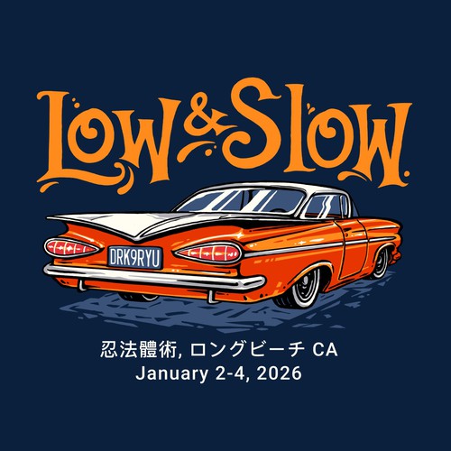 Design with the title 'Low and Slow'