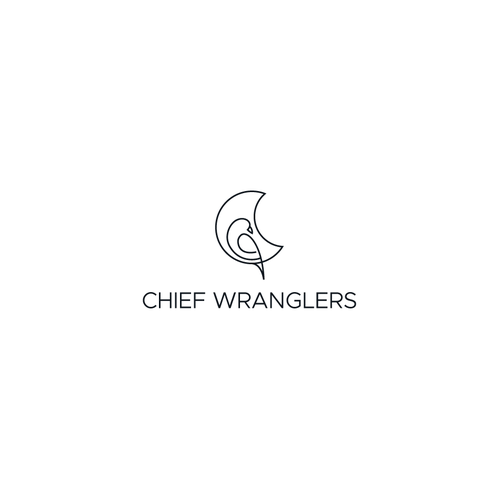 Animal logo with the title 'Bold logo concept for Chief Wranglers'