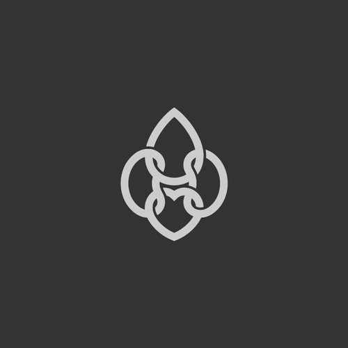 Chain design with the title 'A logo concept for Diabetes Campaign'