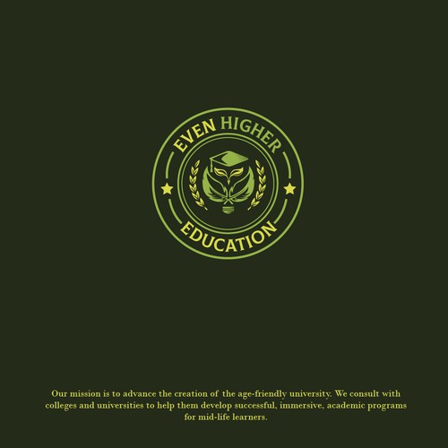 University brand with the title 'leaf owl'