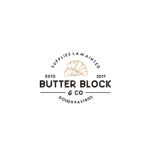 Sketchbook design with the title 'Butter Block & Co'