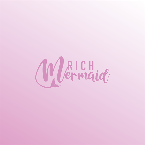 Mermaid logo with the title 'Logo for a brand of bath products'